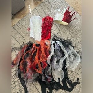 Fire and ice queen costume